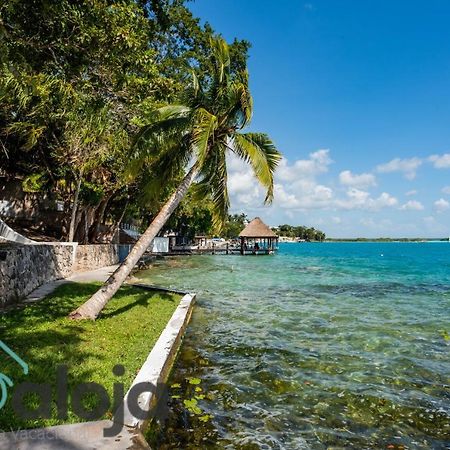 Villa Xtohil With Private Access To The Magic 7 Colors Lagoon Bacalar Esterno foto