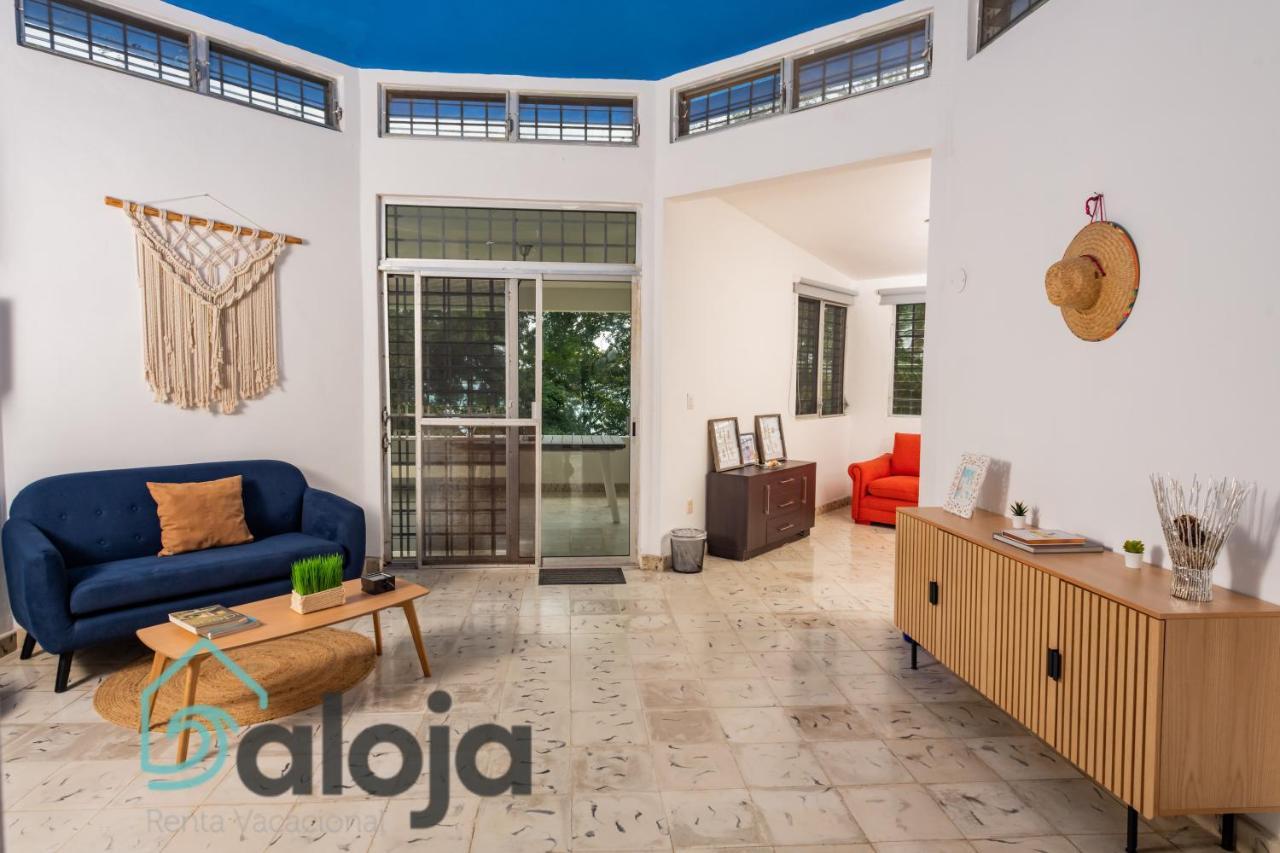 Villa Xtohil With Private Access To The Magic 7 Colors Lagoon Bacalar Esterno foto