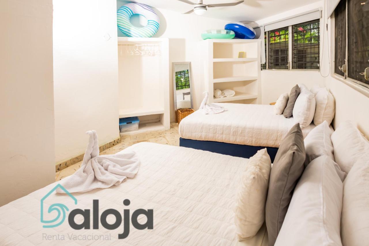 Villa Xtohil With Private Access To The Magic 7 Colors Lagoon Bacalar Esterno foto