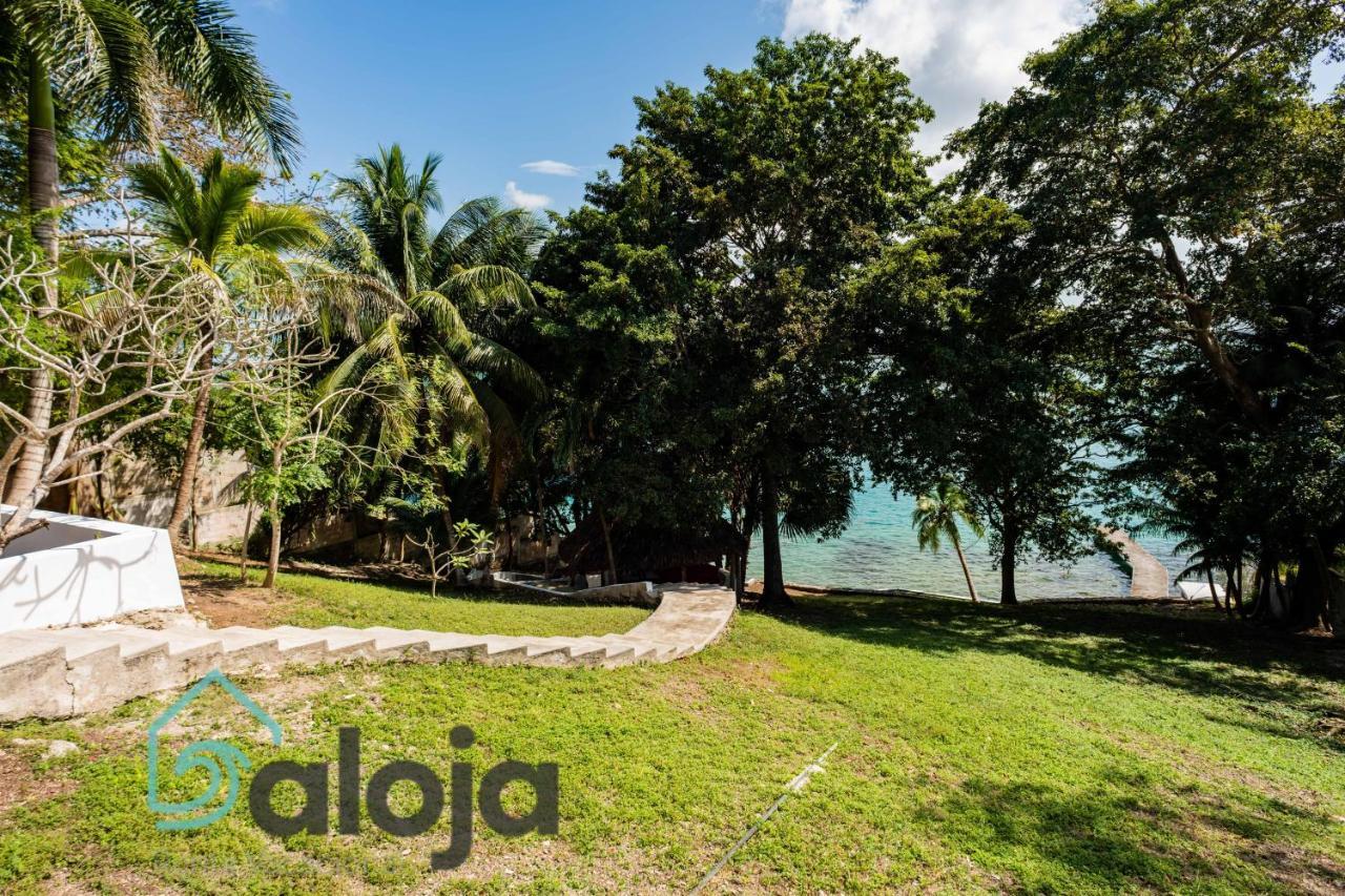 Villa Xtohil With Private Access To The Magic 7 Colors Lagoon Bacalar Esterno foto
