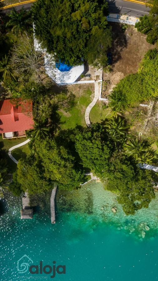 Villa Xtohil With Private Access To The Magic 7 Colors Lagoon Bacalar Esterno foto