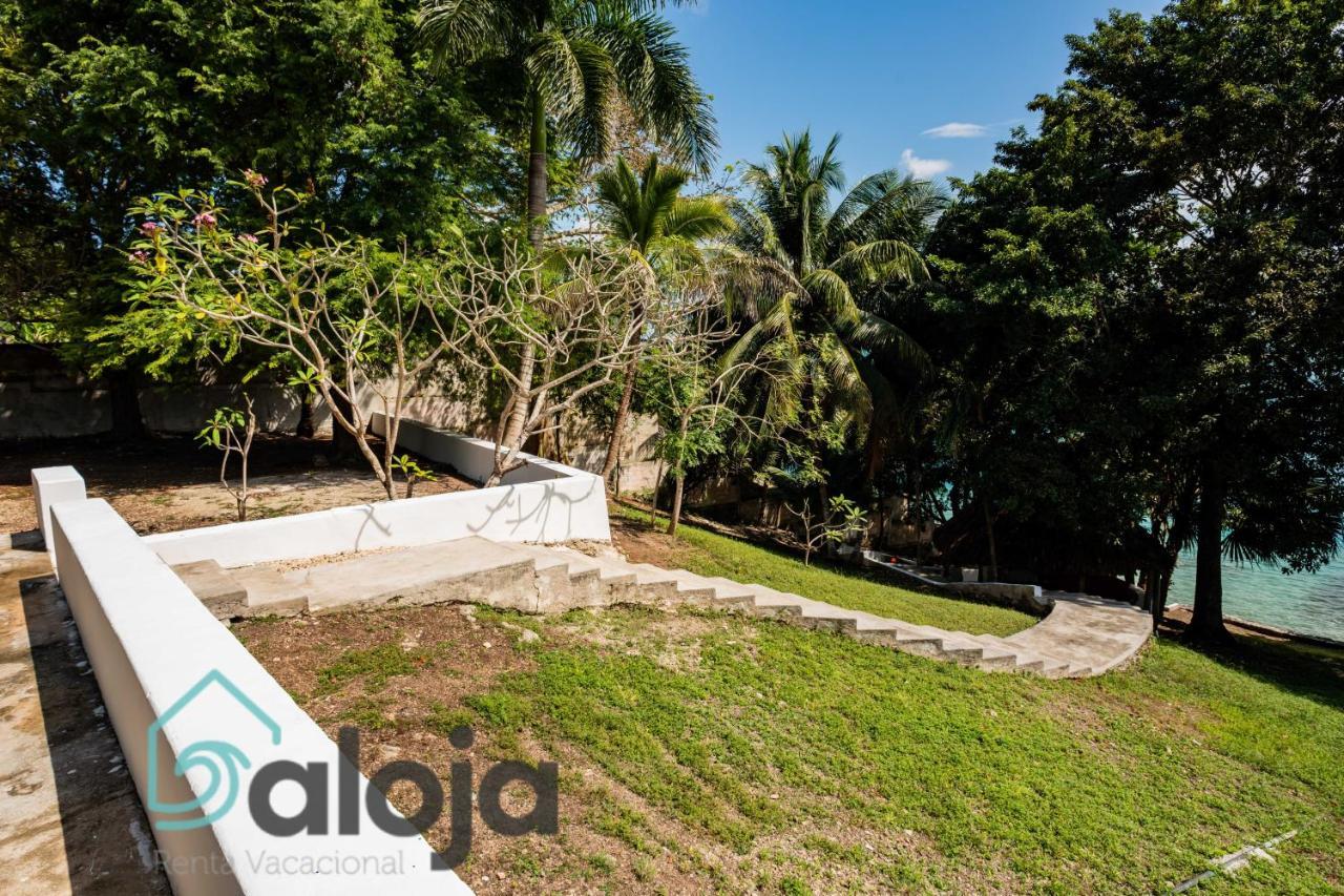 Villa Xtohil With Private Access To The Magic 7 Colors Lagoon Bacalar Esterno foto