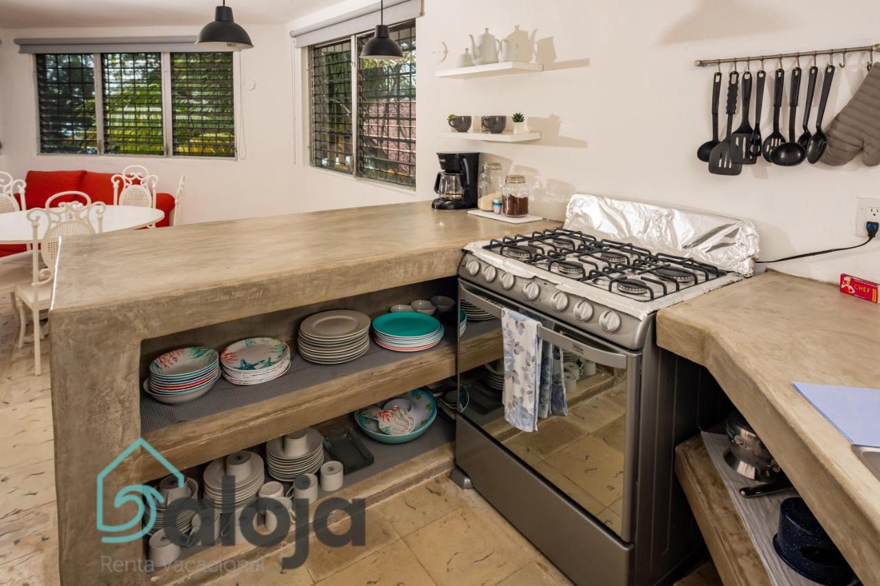 Villa Xtohil With Private Access To The Magic 7 Colors Lagoon Bacalar Esterno foto